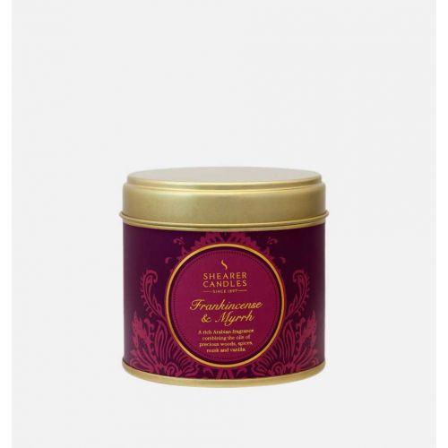 Frankincense and Myrrh Medium Candle Tin