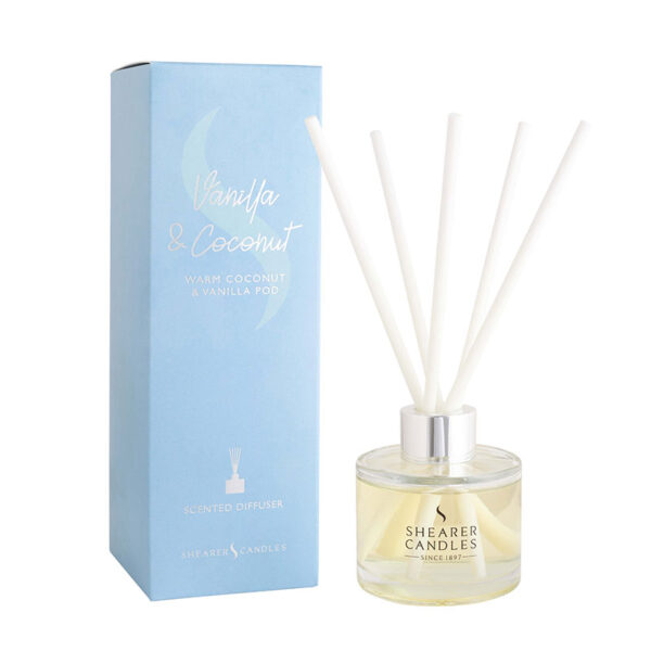 Vanilla & Coconut Scented Reed Diffuser