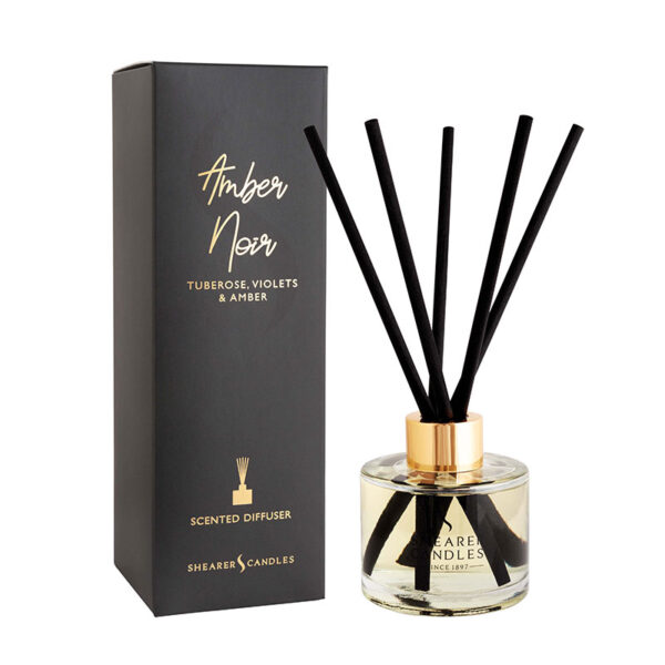Amber Noir Scented Reed Diffuser