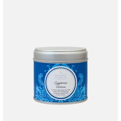 Egyptian Cotton Medium Candle Tin