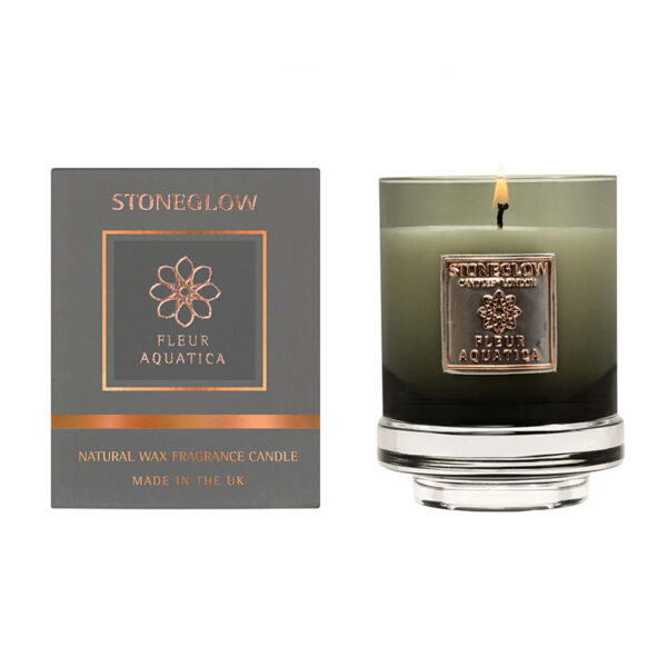 Fleur Aquatica Boxed Candle in a Jar
