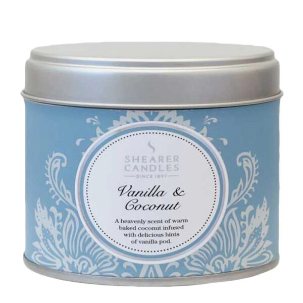 Vanilla & Coconut Large Tin