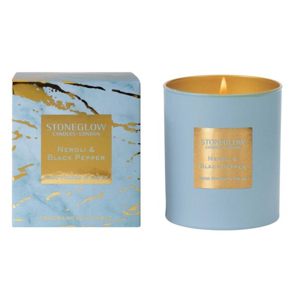 Neroli & Black Pepper - Scented Candle - Boxed Tumbler