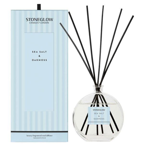 Sea Salt & Oakmoss Large Scented Reed Diffuser