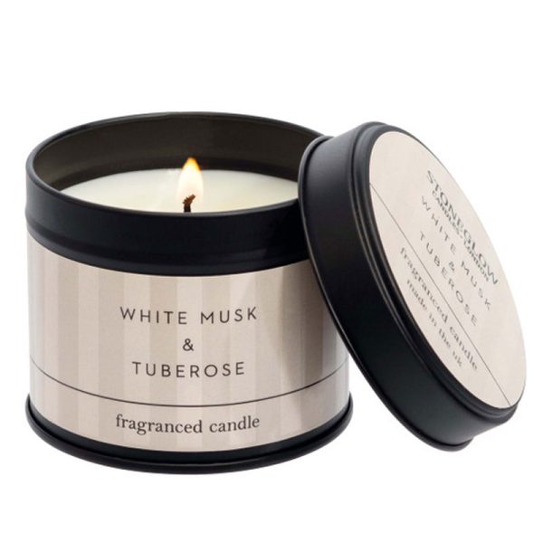 Modern Classics White Musk & Tuberose Candle Tin