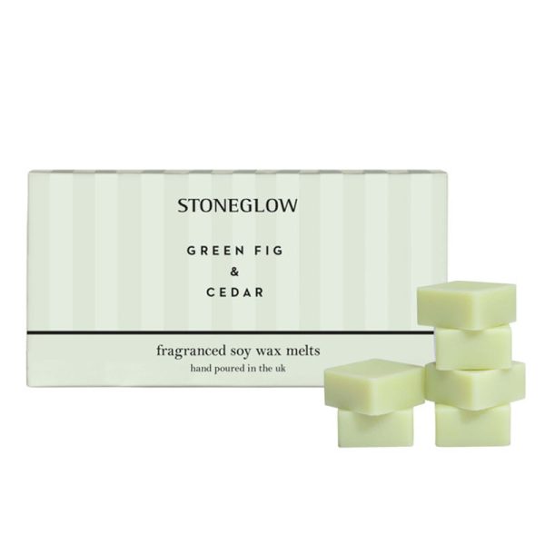 Green Fig & Cedar Soy Wax Melts | Luxurious Home Fragrance