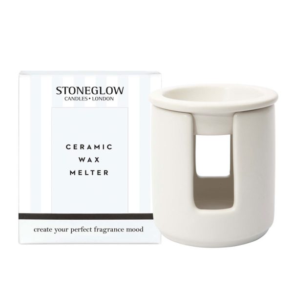 Modern Classics Ceramic Wax Melter in White