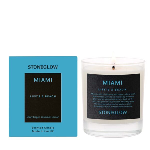 Miami - Life's a Beach Soy Wax Scented Candle