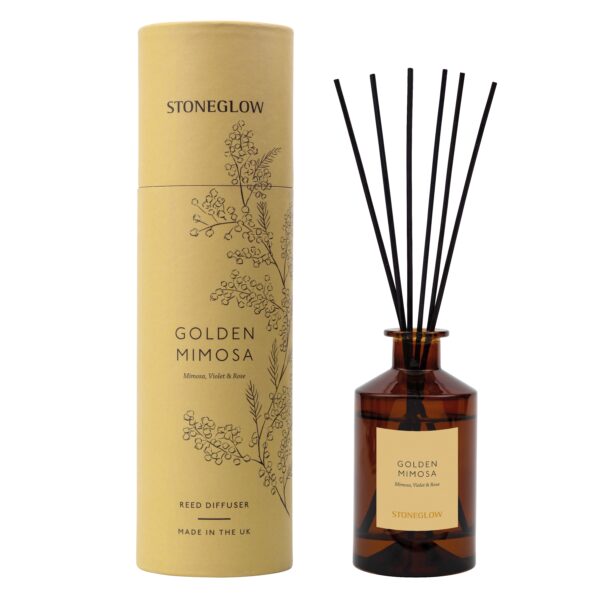 Golden Mimosa Scented Reed Diffuser