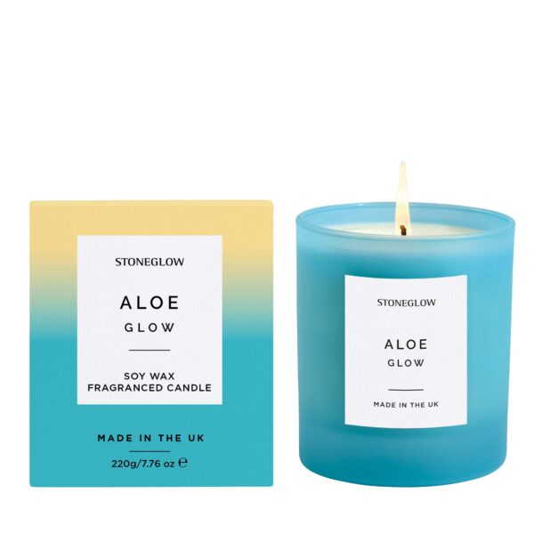 Aloe Glow Scented Candle