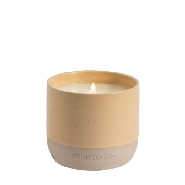 Wood: Palo Santo & Amber Scented Soy Wax Ceramic Candle