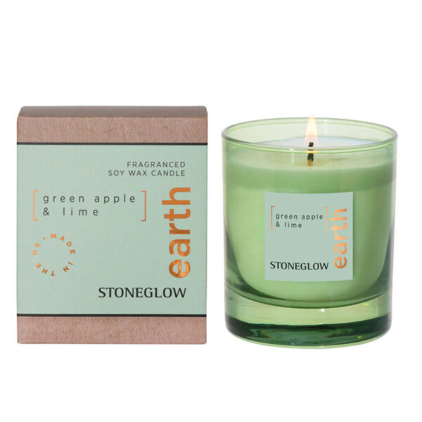 Elements - Earth - Green Apple & Lime - Scented Candle - Boxed Tumbler