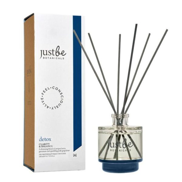 Detox: JustBe Botanicals Aromatherapy Reed Diffuser