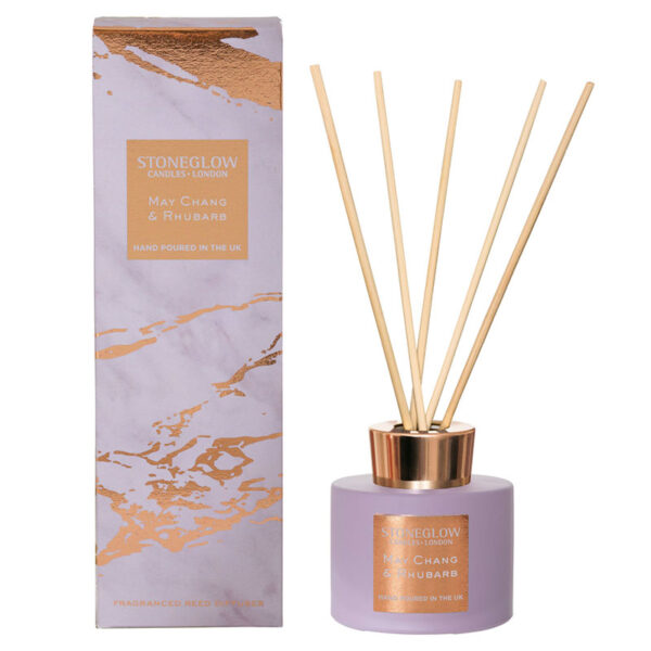May Chang & Rhubarb Reed Diffuser by Stoneglow