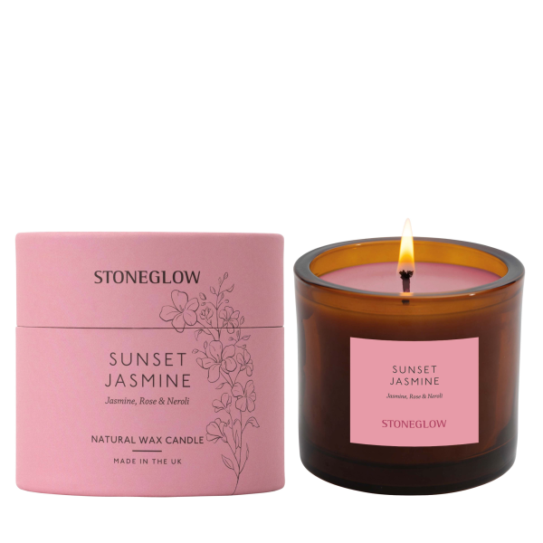 Sunset Jasmine Scented Candle