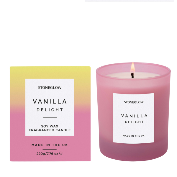 Vanilla Delight Scented Candle