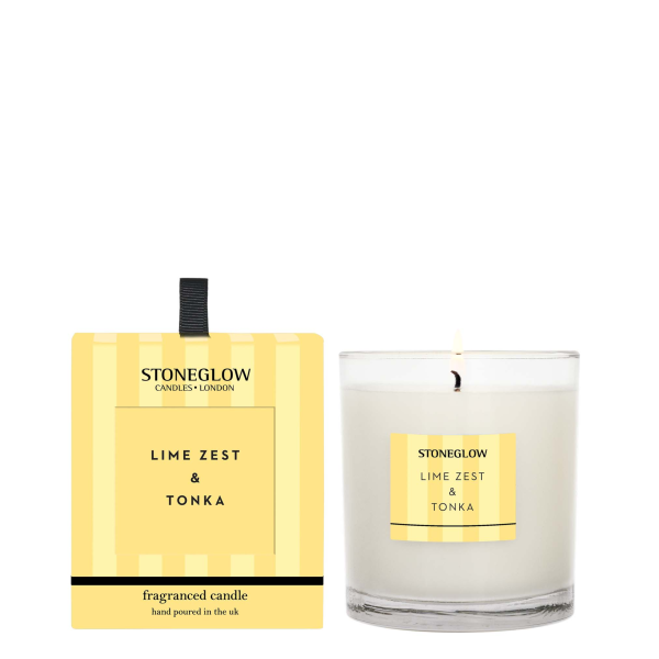 Lime Zest & Tonka Scented Candle