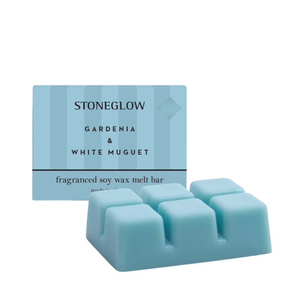 Gardenia & White Muguet Soy Wax Melt Bar