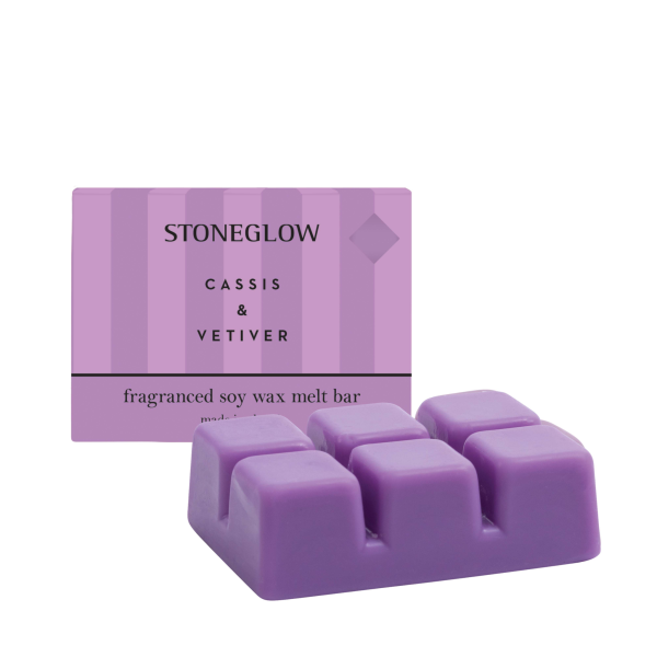 Cassis & Vetiver Soy Wax Melt Bar