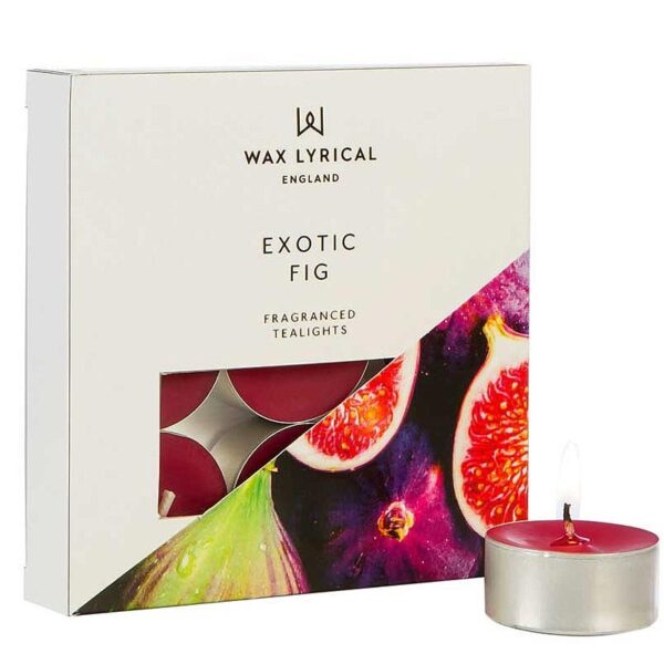 Wax Lyrical Exotic Fig Set of 9 Tealights