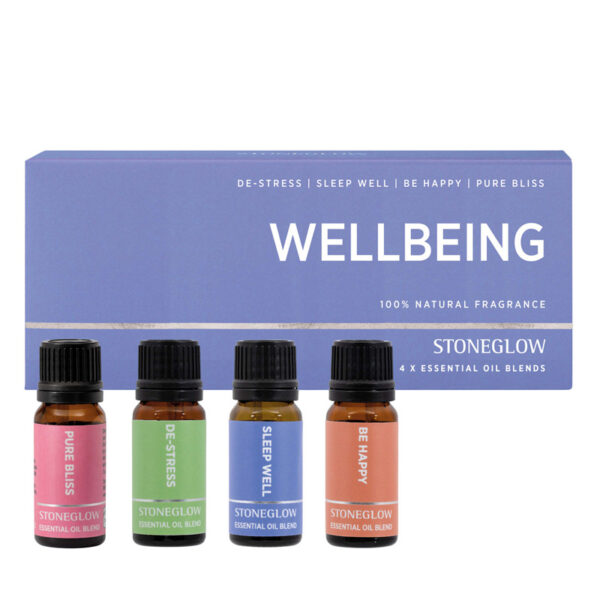 Wellbeing 4 x Essential Oil Blends